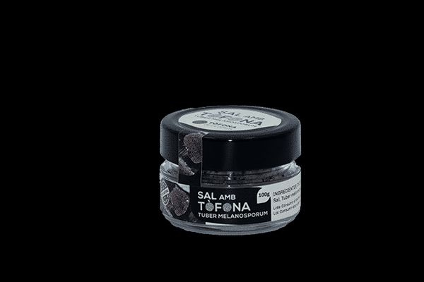 sal elaborada con trufa negra